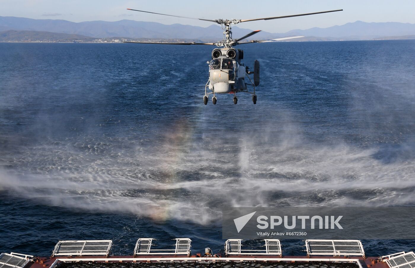 Russia China Joint Naval Drills 