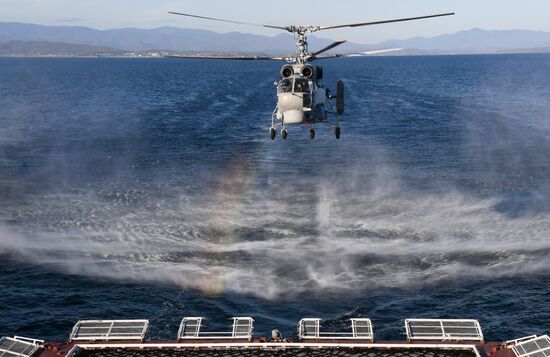 Russia China Joint Naval Drills 
