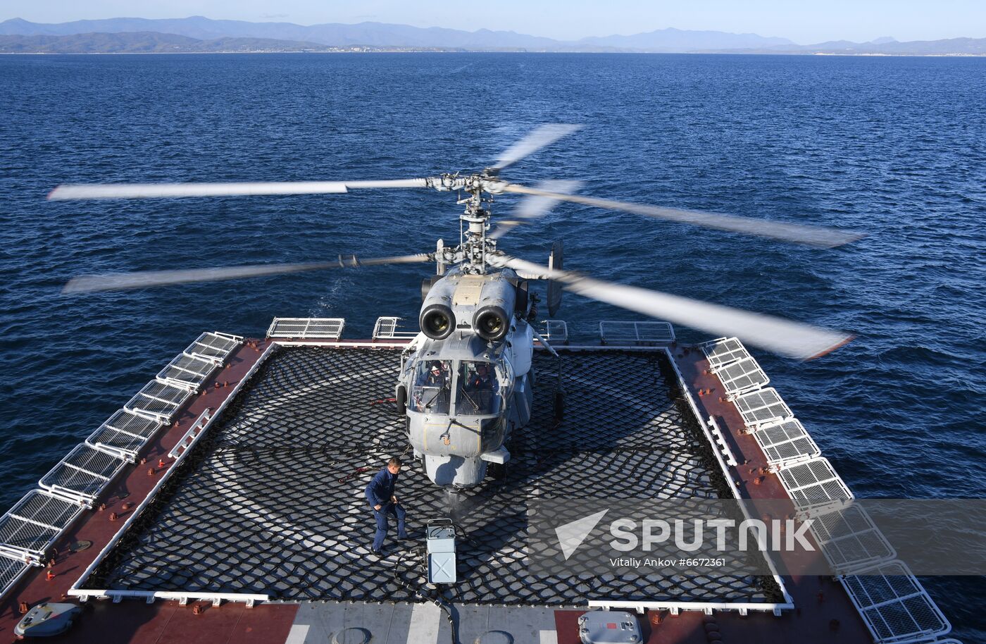 Russia China Joint Naval Drills 