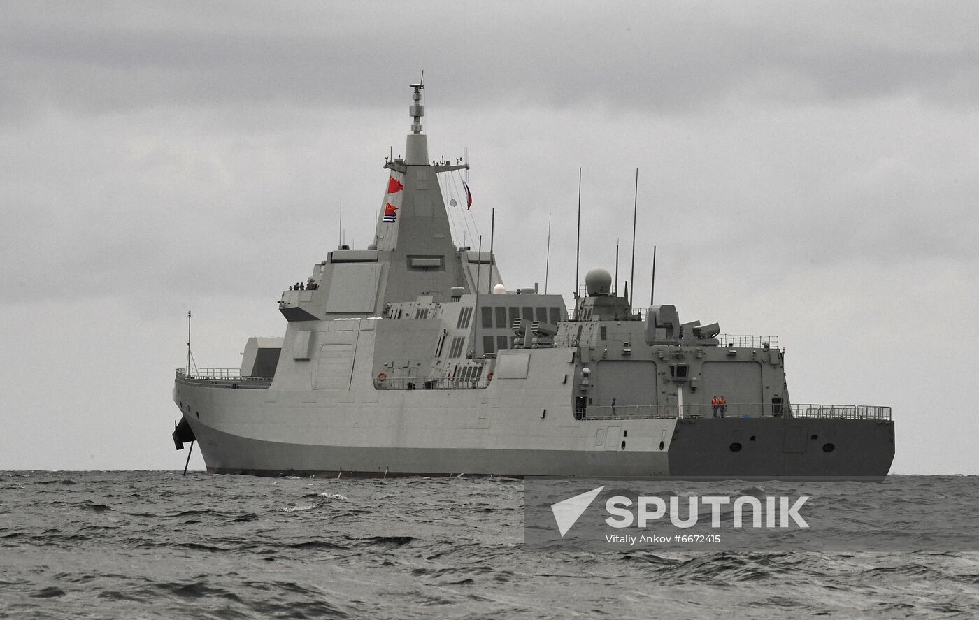 Russia China Joint Naval Drills