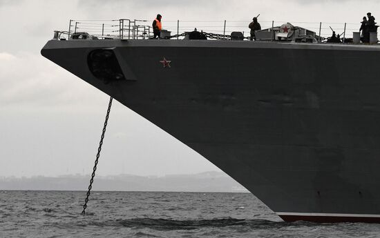 Russia China Joint Naval Drills 