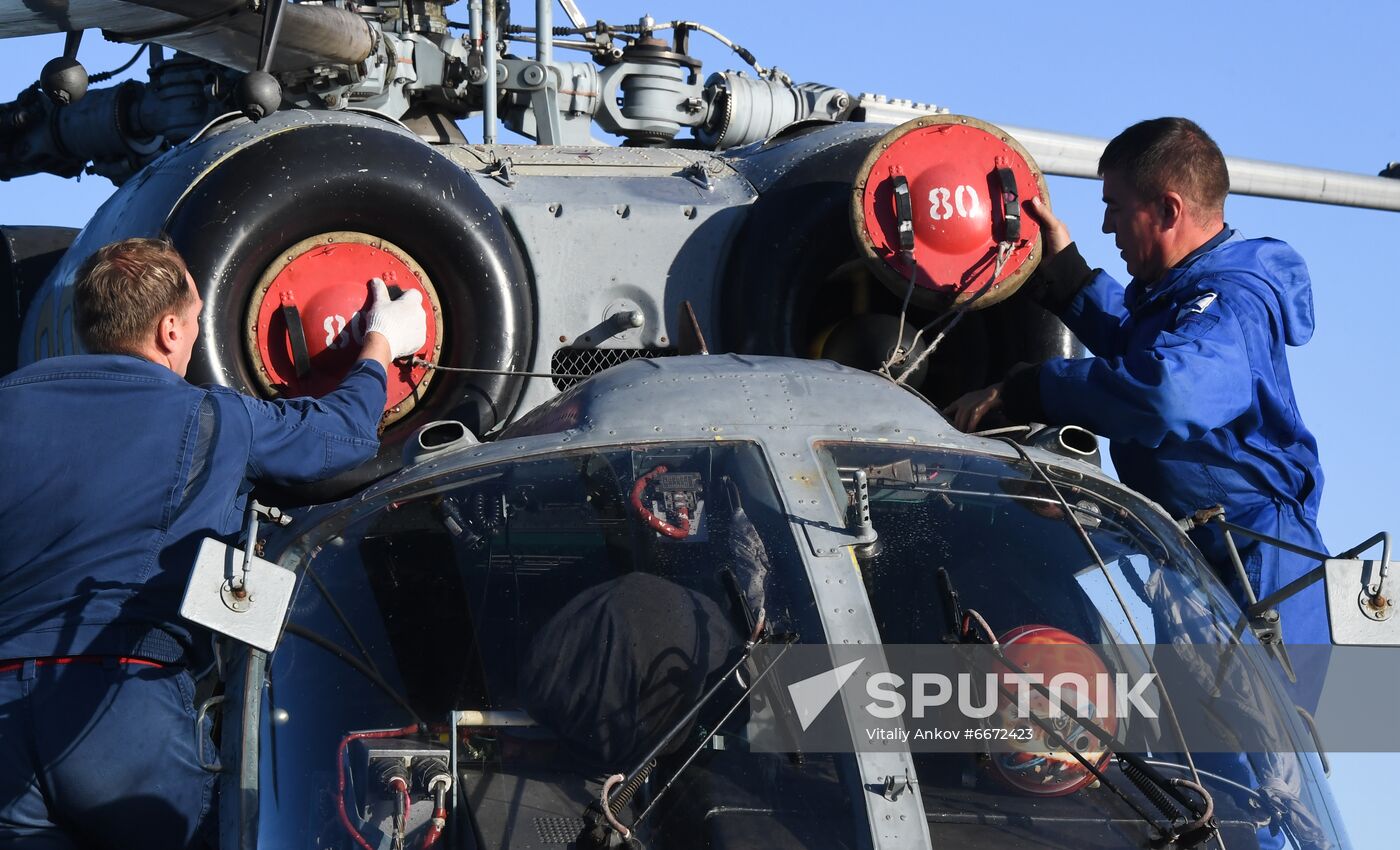 Russia China Joint Naval Drills 