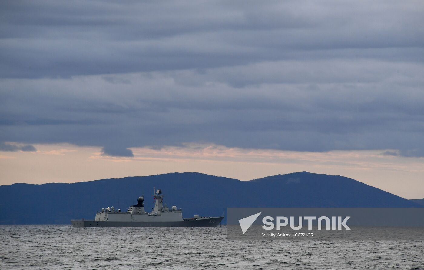 Russia China Joint Naval Drills