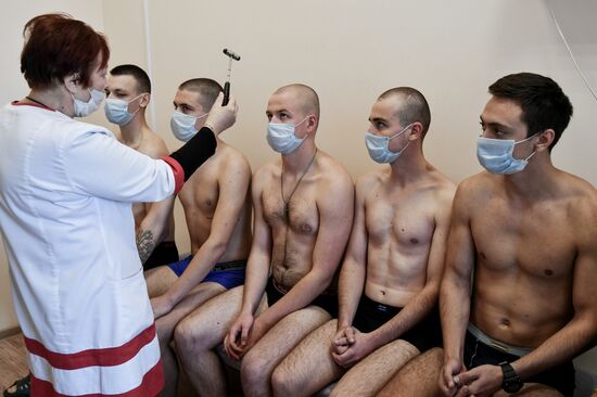 Russia Crimea Conscripts