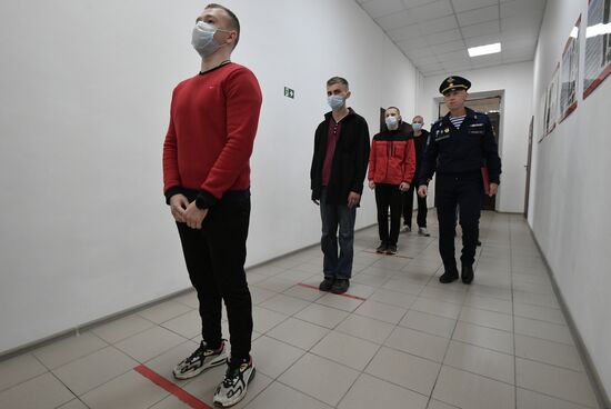 Russia Crimea Conscripts