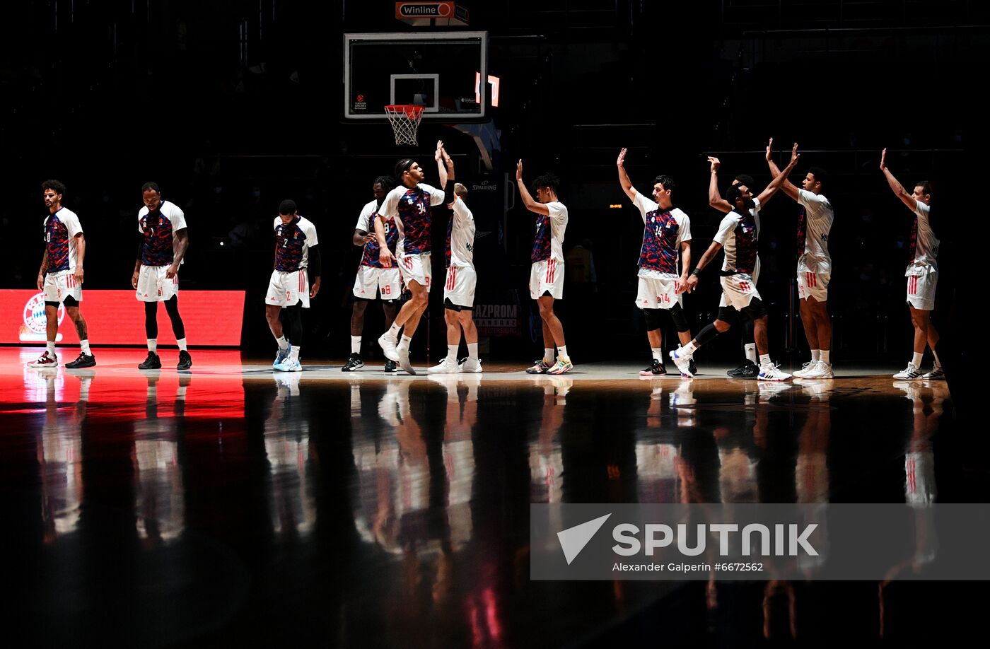 Russia Basketball Euroleague Zenit - Bayern