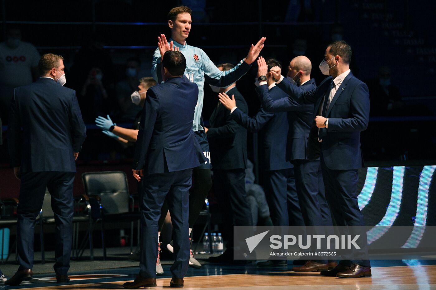 Russia Basketball Euroleague Zenit - Bayern
