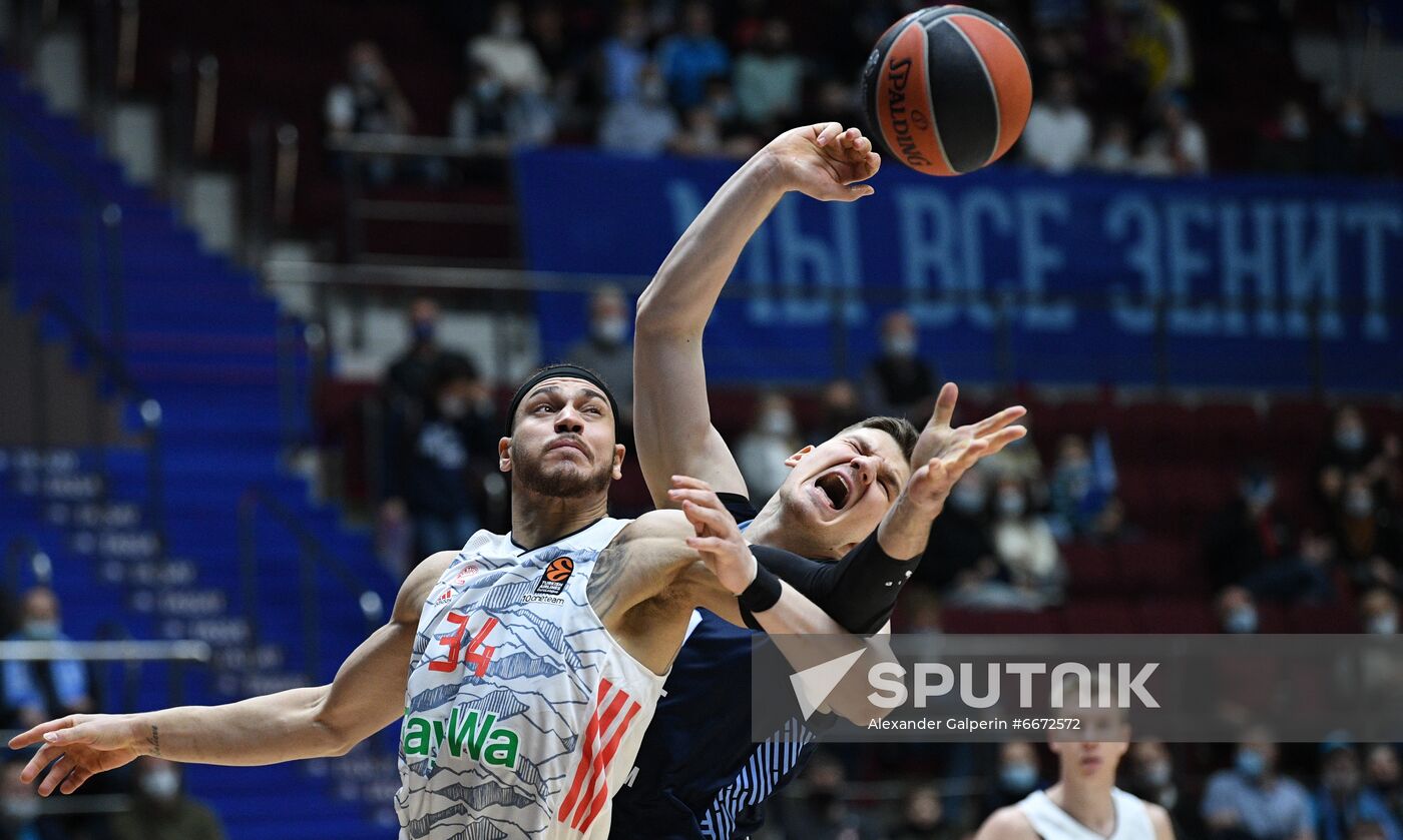 Russia Basketball Euroleague Zenit - Bayern
