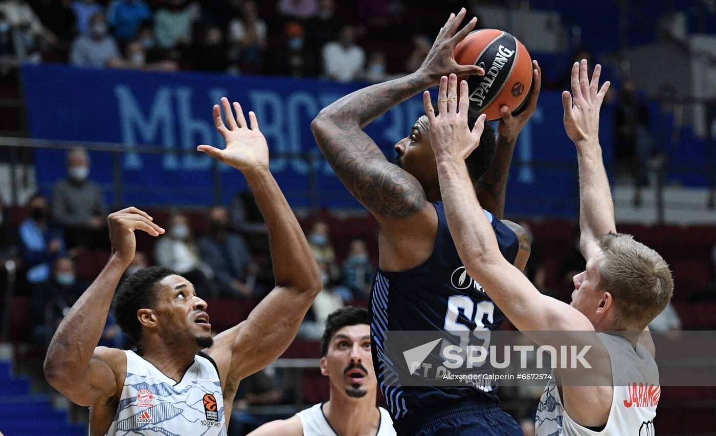 Russia Basketball Euroleague Zenit - Bayern