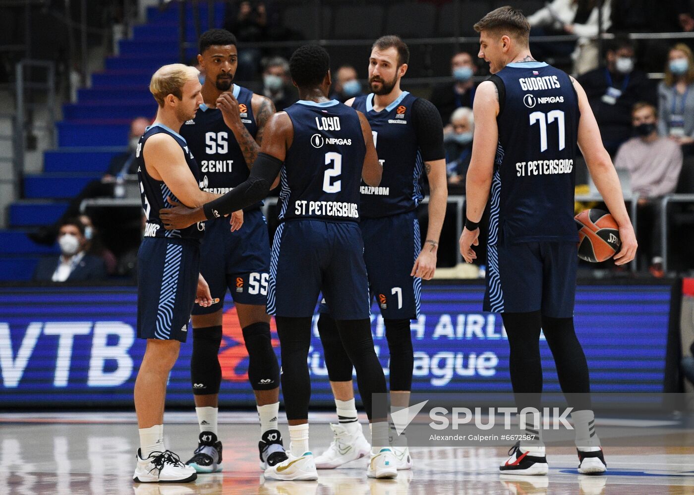Russia Basketball Euroleague Zenit - Bayern