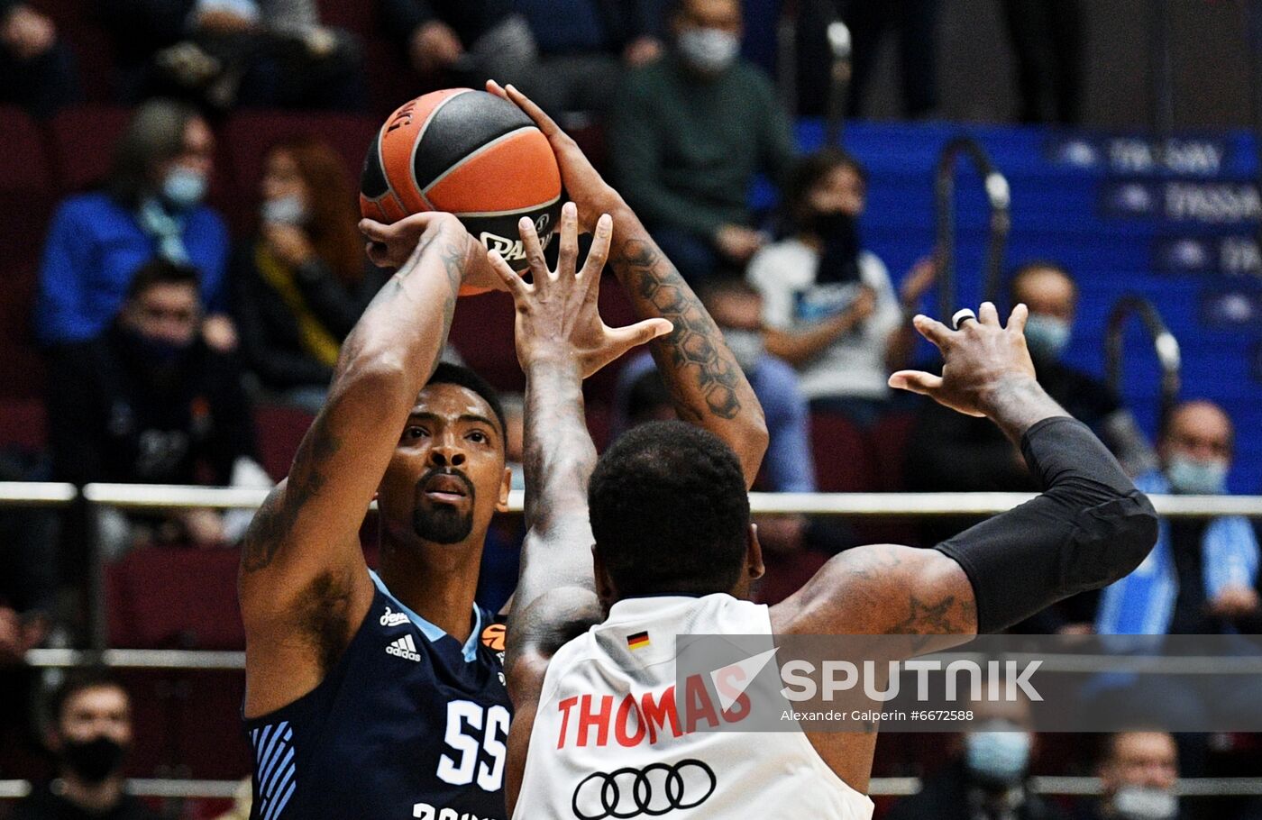 Russia Basketball Euroleague Zenit - Bayern