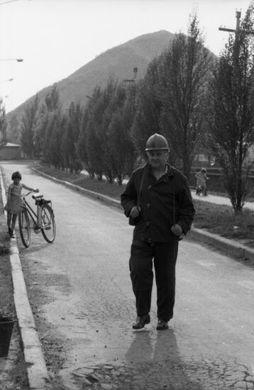 Donetsk coal miner John Pinter