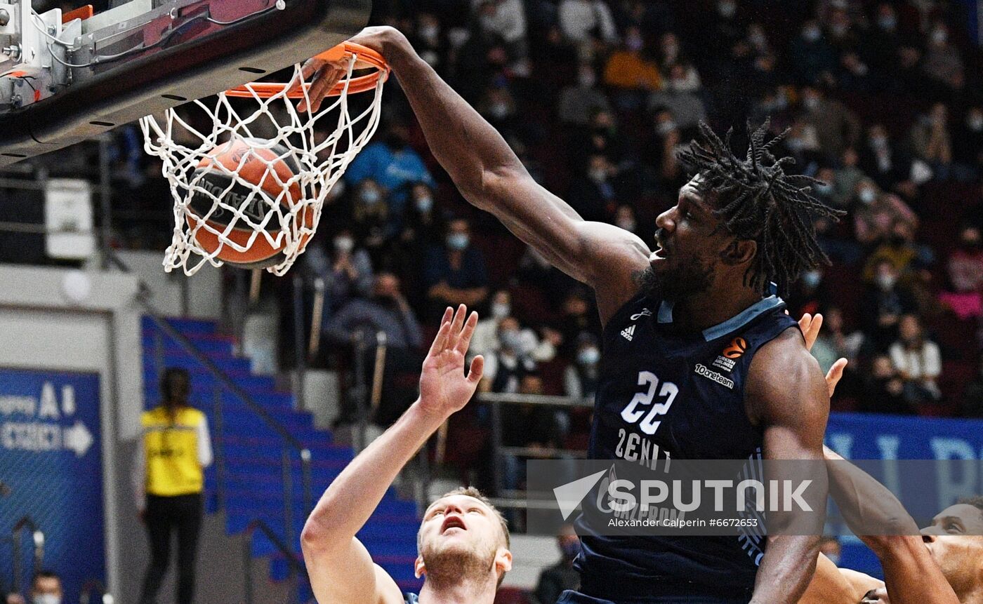 Russia Basketball Euroleague Zenit - Bayern