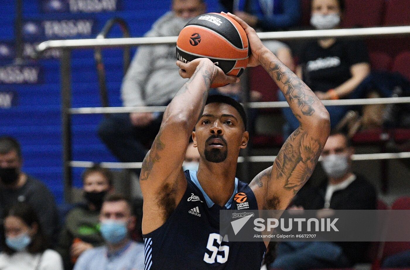 Russia Basketball Euroleague Zenit - Bayern