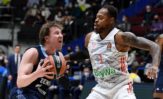 Russia Basketball Euroleague Zenit - Bayern