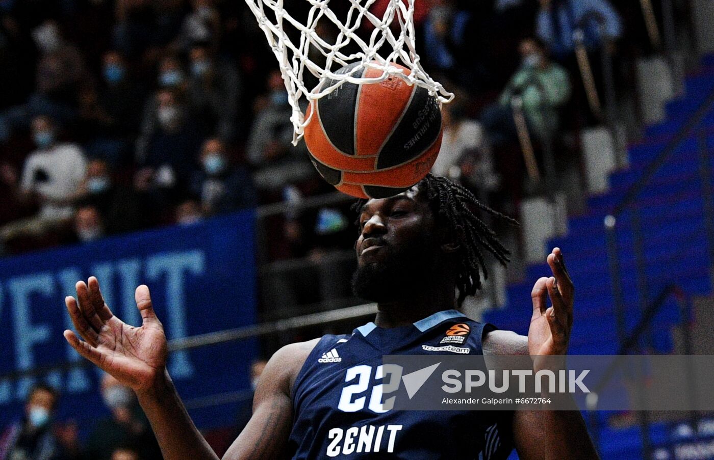 Russia Basketball Euroleague Zenit - Bayern