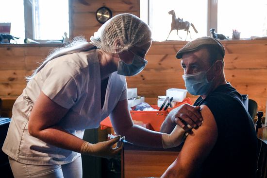 Russia Coronavirus Vaccination
