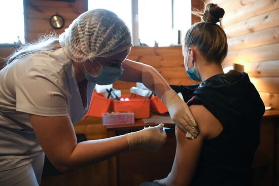 Russia Coronavirus Vaccination
