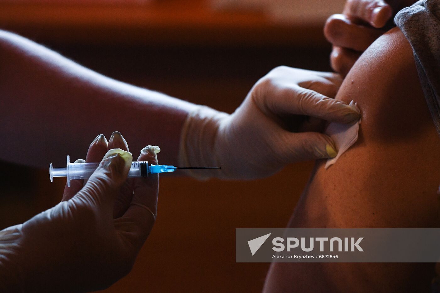 Russia Coronavirus Vaccination