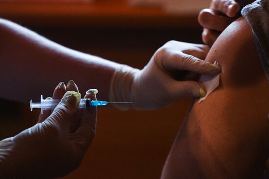Russia Coronavirus Vaccination
