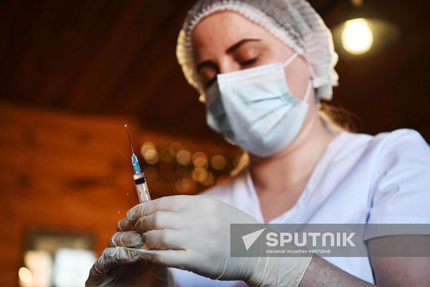 Russia Coronavirus Vaccination