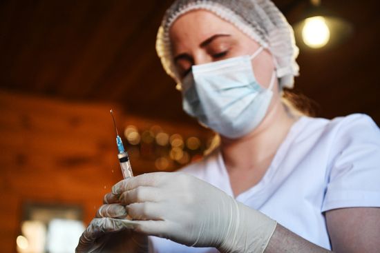 Russia Coronavirus Vaccination