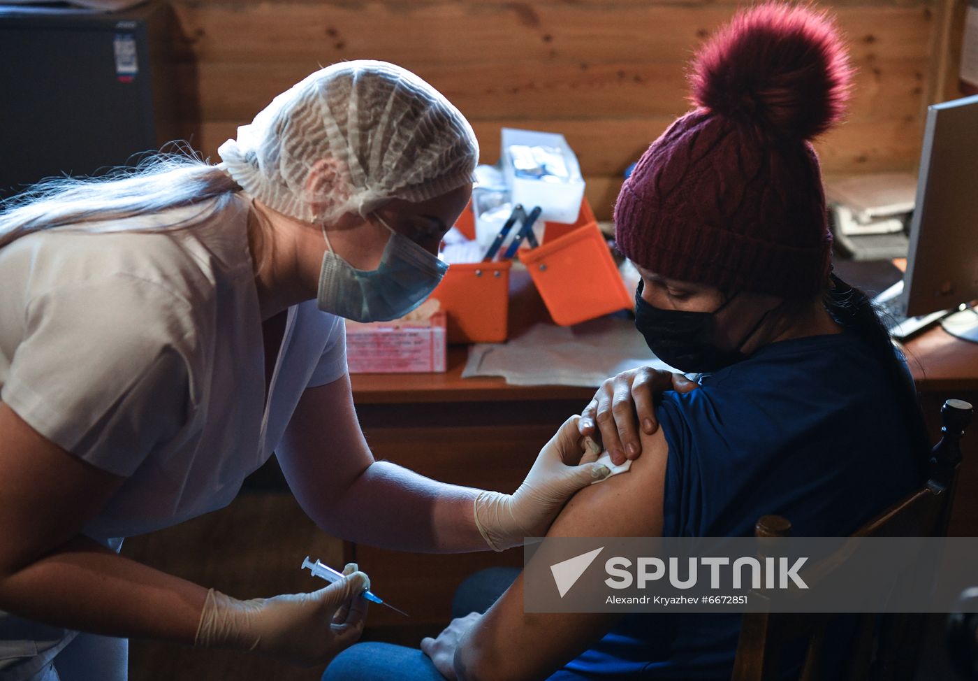 Russia Coronavirus Vaccination