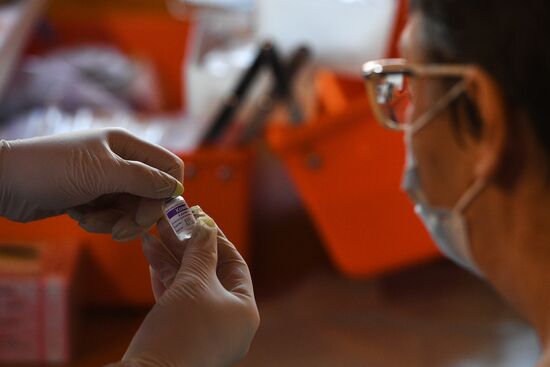 Russia Coronavirus Vaccination