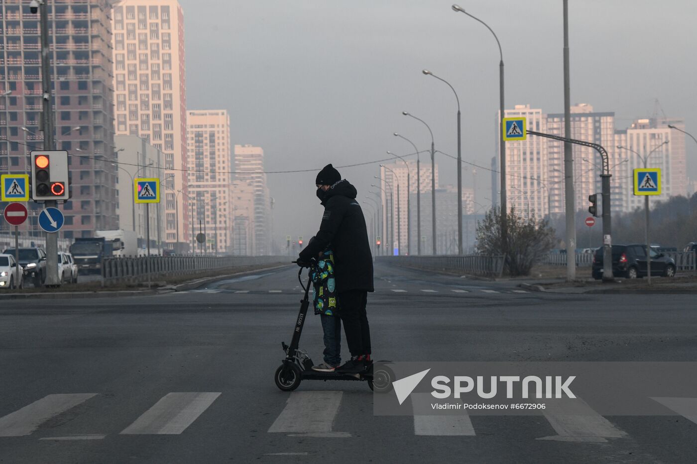 Russia Peat Fires Smog