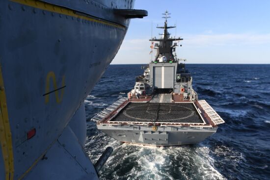 Russia China Joint Naval Drills