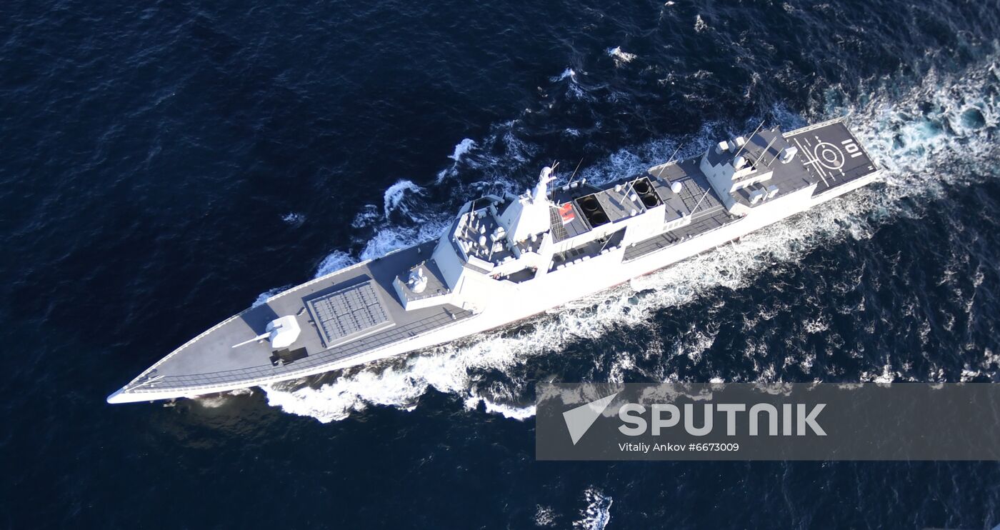 Russia China Joint Naval Drills