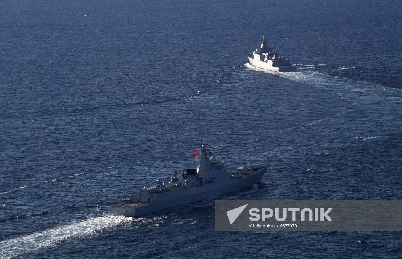 Russia China Joint Naval Drills