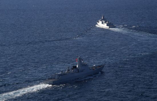 Russia China Joint Naval Drills