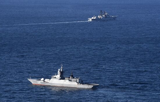 Russia China Joint Naval Drills
