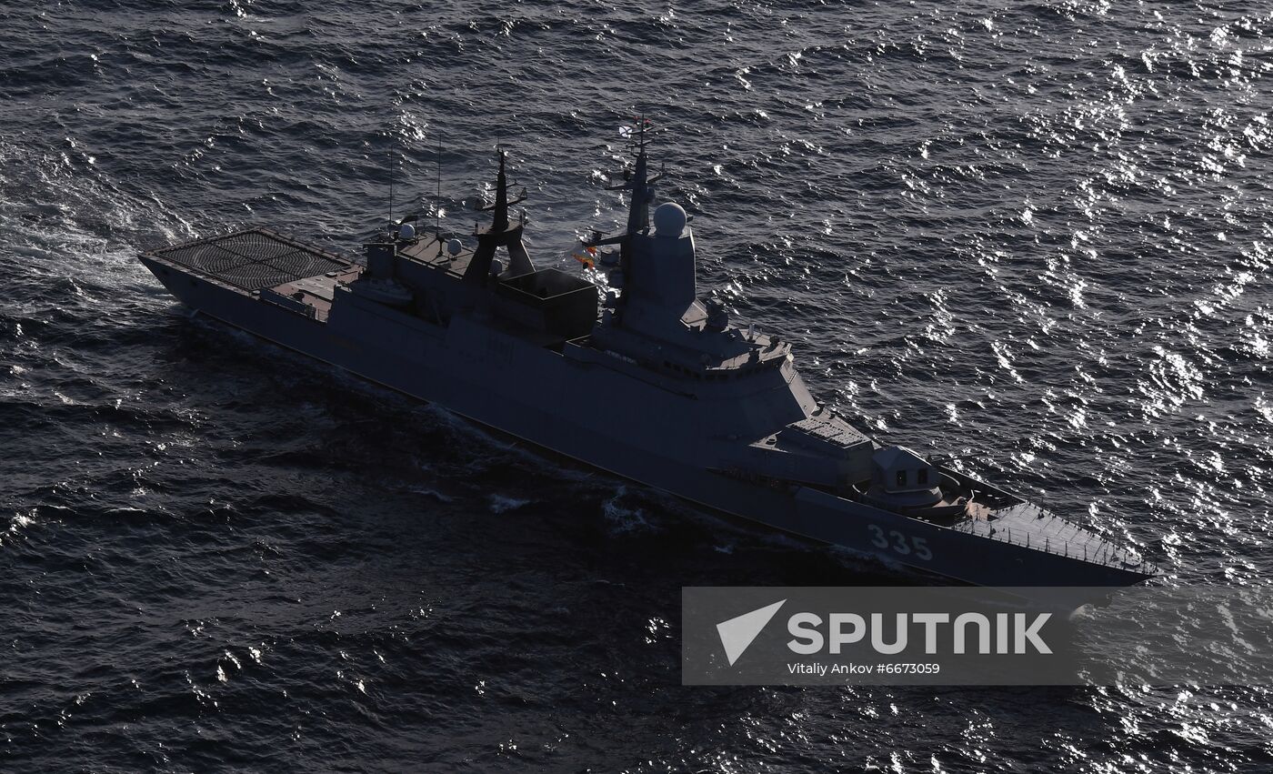 Russia China Joint Naval Drills