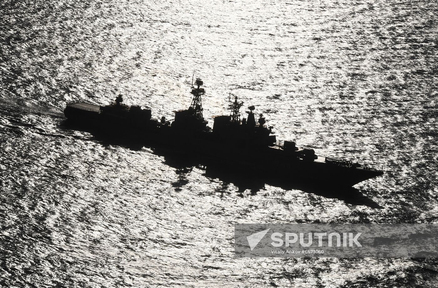 Russia China Joint Naval Drills