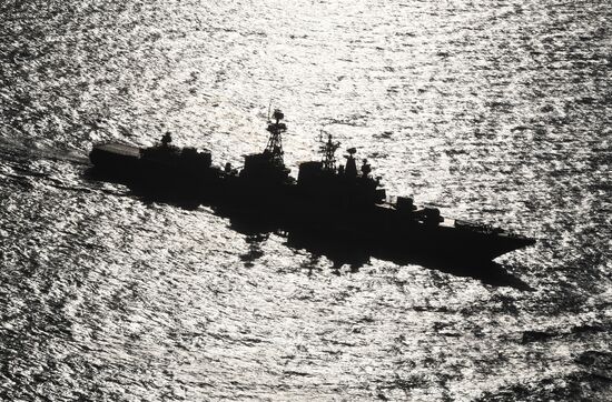 Russia China Joint Naval Drills