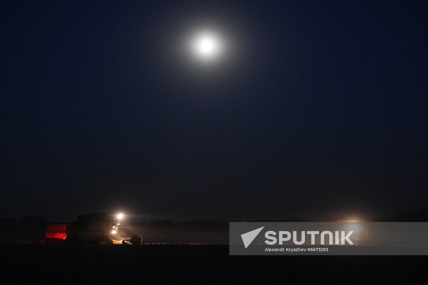 Russia Agriculture Harvesting