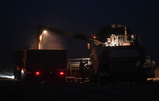 Russia Agriculture Harvesting