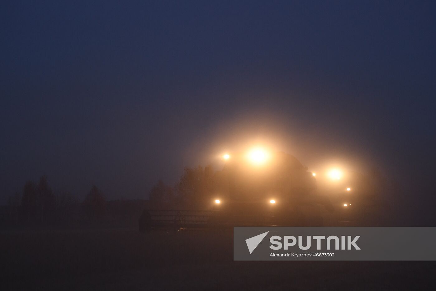 Russia Agriculture Harvesting