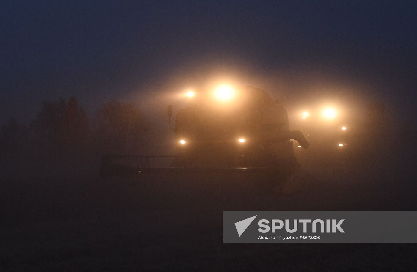 Russia Agriculture Harvesting