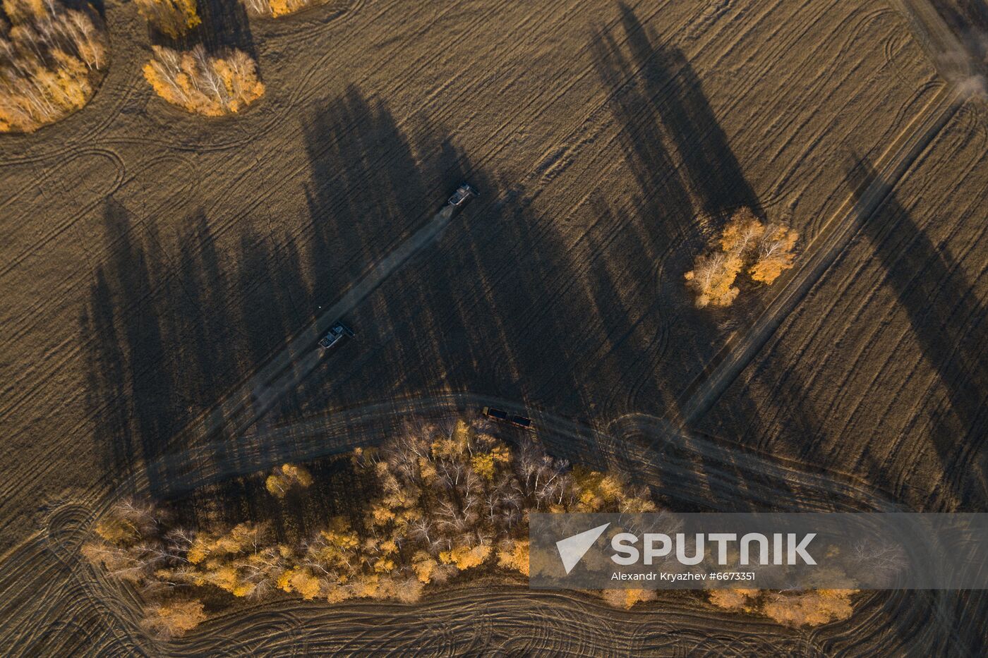Russia Agriculture Harvesting