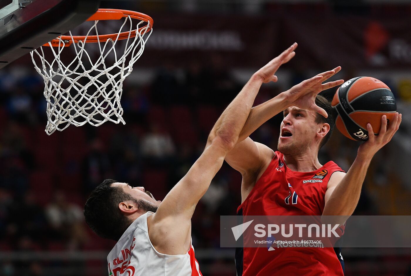 Russia Basketball Euroleague CSKA - Crvena Zvezda