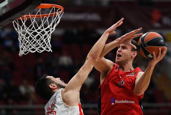 Russia Basketball Euroleague CSKA - Crvena Zvezda