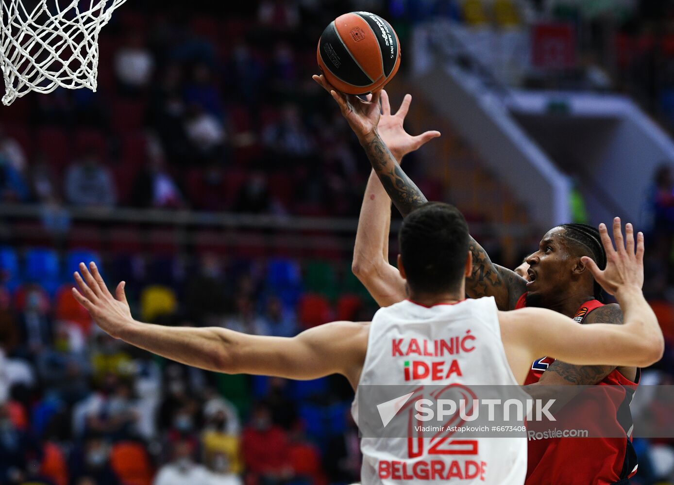 Russia Basketball Euroleague CSKA - Crvena Zvezda