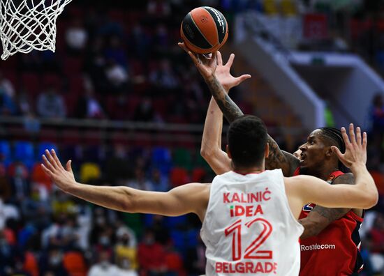 Russia Basketball Euroleague CSKA - Crvena Zvezda