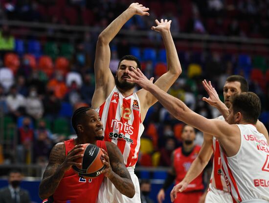 Russia Basketball Euroleague CSKA - Crvena Zvezda