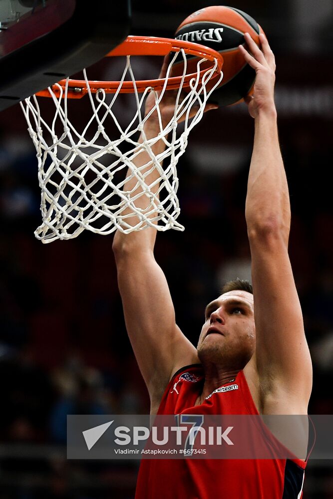 Russia Basketball Euroleague CSKA - Crvena Zvezda