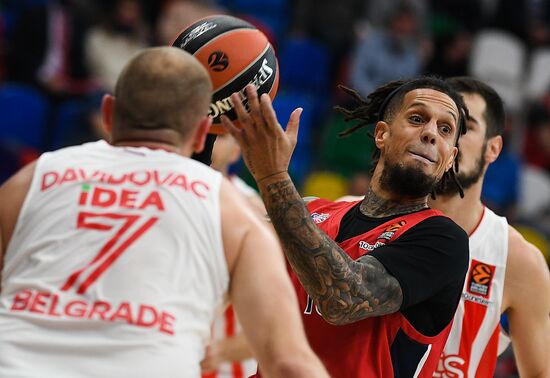 Russia Basketball Euroleague CSKA - Crvena Zvezda