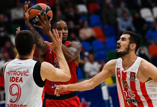 Russia Basketball Euroleague CSKA - Crvena Zvezda
